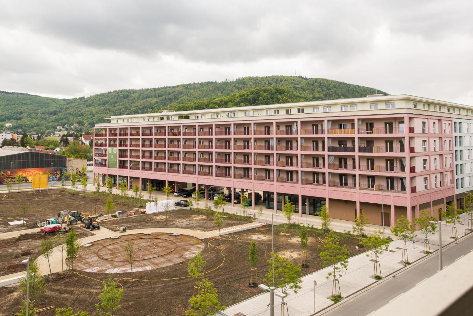 Muzeta Graz - Eco-Friendly Parkview Holiday Apartments In Graz'S Smart City Eksteriør bilde