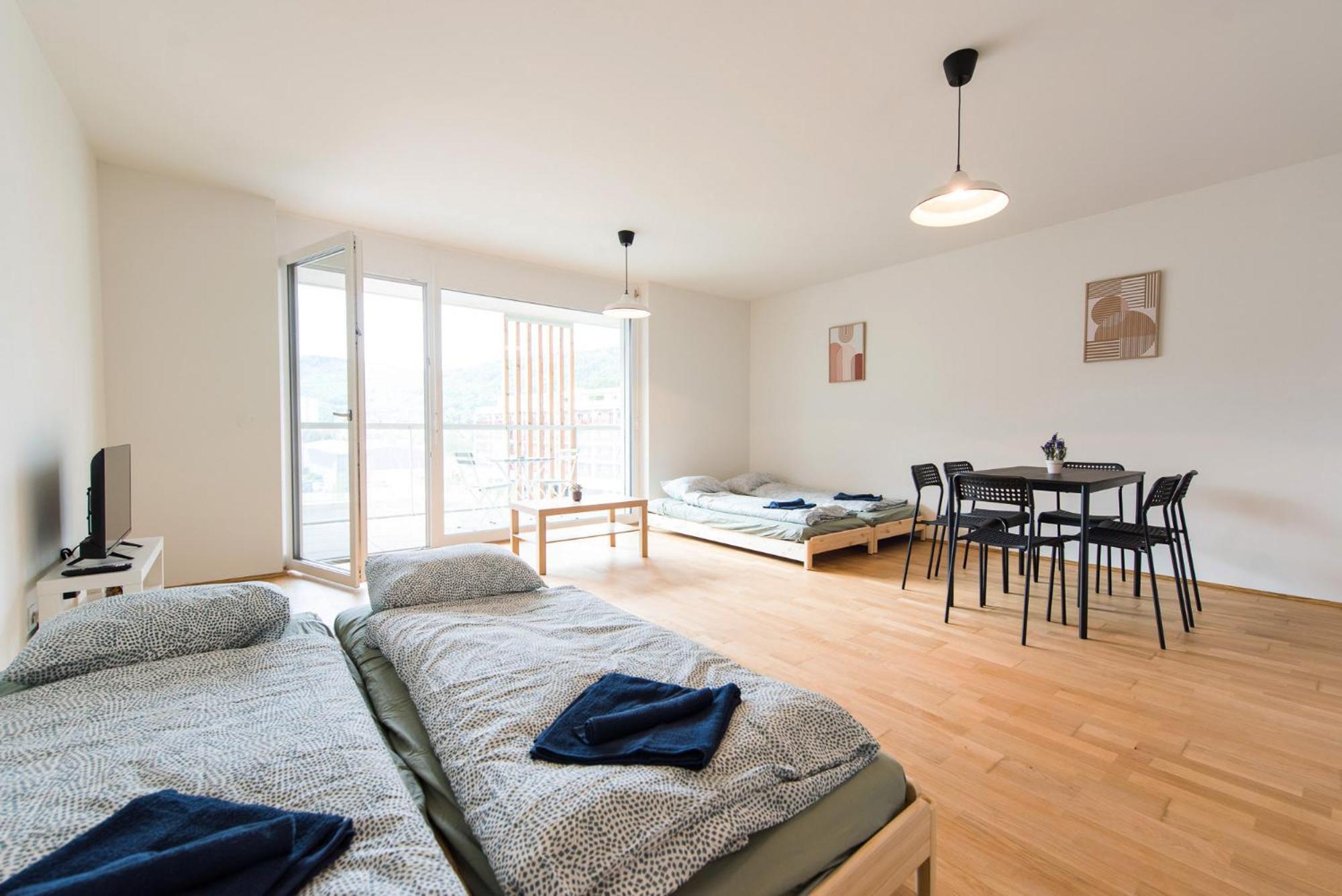 Muzeta Graz - Eco-Friendly Parkview Holiday Apartments In Graz'S Smart City Eksteriør bilde